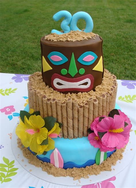 luau decorated cakes|luau birthday cake.